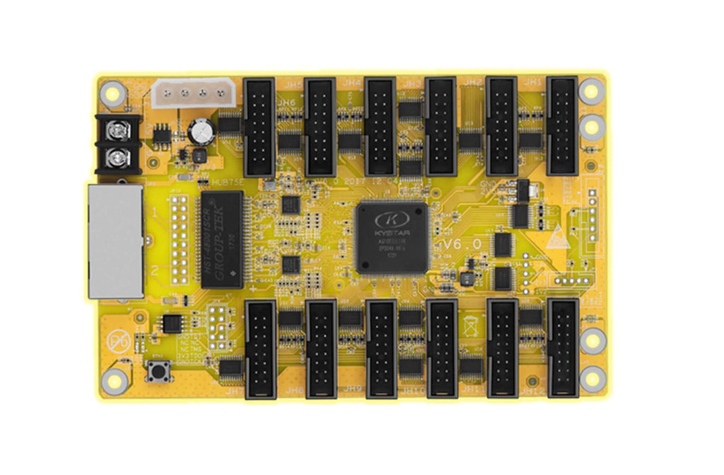 Kystar Card Emas G612e File Warna LED LED Card
