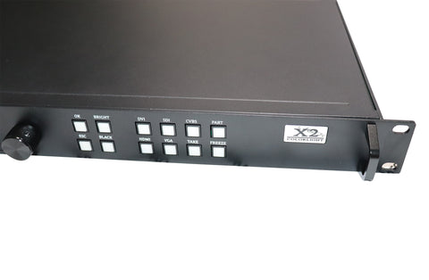 Boîtier de contrôleur d'affichage LED HD professionnel Colorlight X2