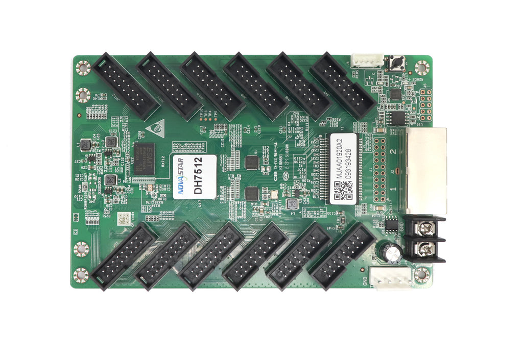 Carte de réception LED haute performance Novastar DH7512-S