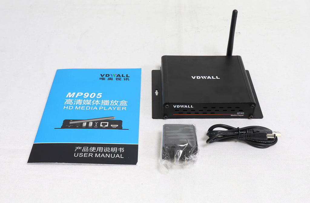 VDWALL MP905 4K Ultra HD LED Media Player Display