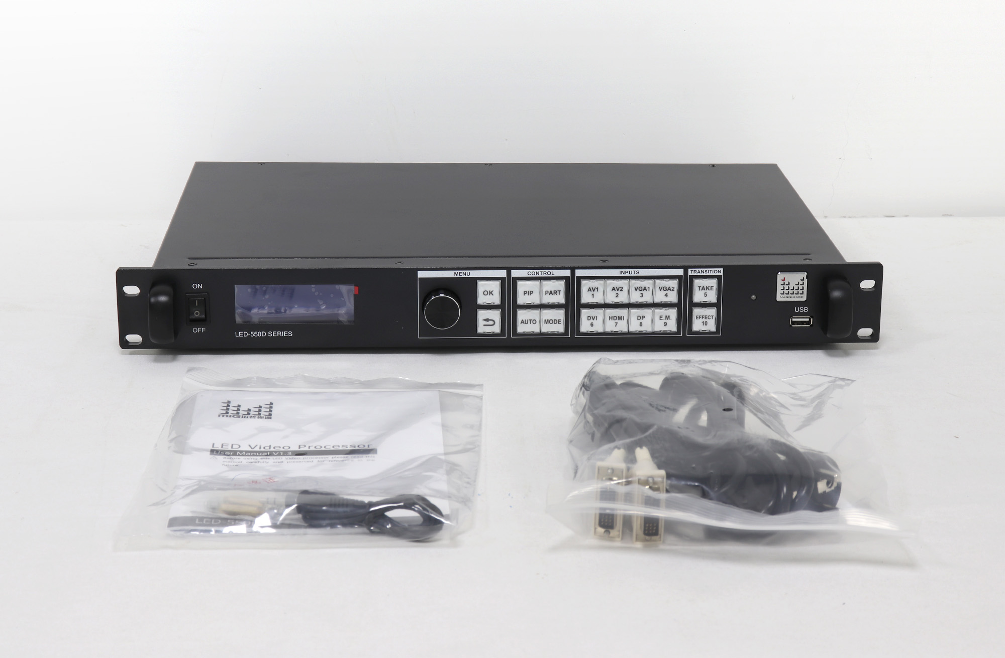 Processore video Magnimage LED-550DS SDI per grandi schermi LED